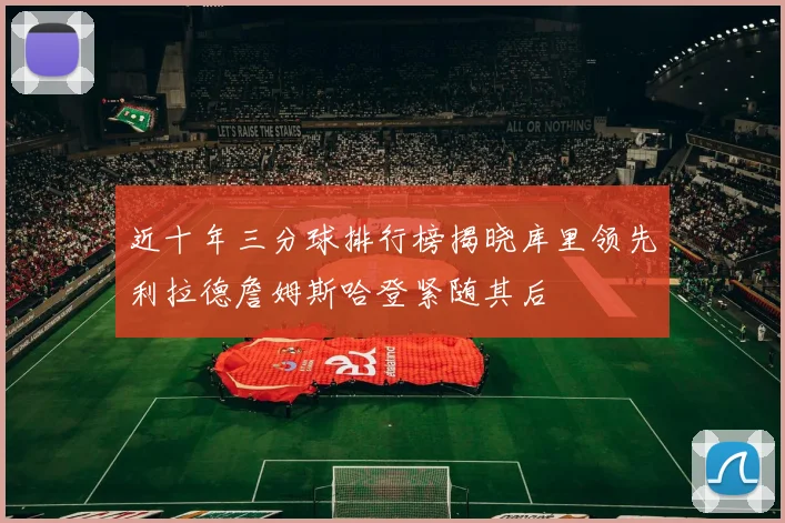 近十年三分球排行榜揭晓库里领先利拉德詹姆斯哈登紧随其后